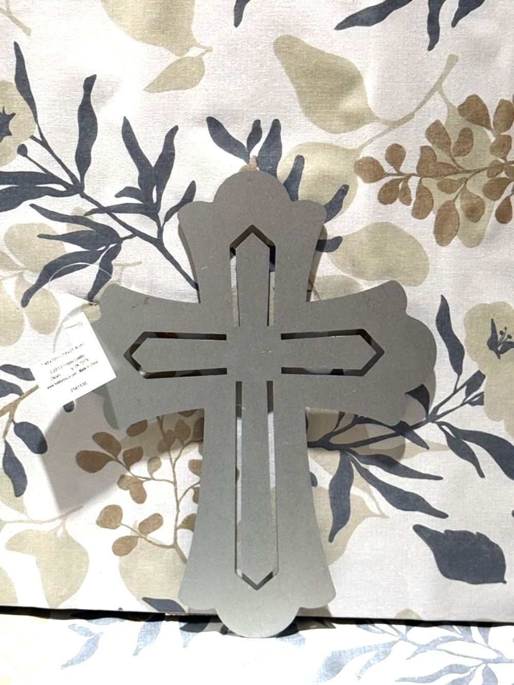 Hobby Lobby Metal Cross Wall Decor